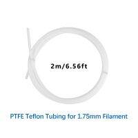 ท่อ PTFE ท่อเทฟลอนใสไปยังหัวเจฮอทเอนด์รีด CR10ชิ้นส่วนเครื่องพิมพ์สามมิติสำหรับ Ender 3 Pro เส้นพลาสติก PLA 1.75มม. ID 2Mm OD 4มม.