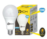 หลอดไฟ LED A60 13w. RICH ขั้ว E27 ECO LIFE แสงขาว