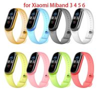 Transparent Silicone Waterproof Strap Band For Xiaomi Mi band 3 MiBand 3 4 5 6 【BYUE】