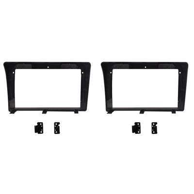 2X 2Din Car Radio Fascia for Citroen Jumper/Peugeot Boxer/FIAT Ducato 2006+ DVD Stereo Frame Plate Adapter Mounting Dash