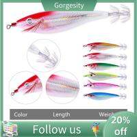 GORGESITY 10cm10g การจำลองแบบจำลอง อุปกรณ์จับยึด ตะกั่ว Sinker เหยื่อตกปลาหมึก เหยื่อกุ้งไม้ อุปกรณ์ตกปลาแท็กเกิล ตะขอปลาหมึกถัก