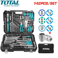 TOTAL ชุดเครื่องมือ จำนวน 142 ชิ้น รุ่น THKTHP21426 ( Tools Set )