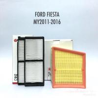 Woww สุดคุ้ม ไส้กรองอากาศ + ไส้กรองแอร์ FORD FIESTA ปี 2011-2017 by Sakura OEM ราคาโปร ชิ้น ส่วน เครื่องยนต์ ดีเซล ชิ้น ส่วน เครื่องยนต์ เล็ก ชิ้น ส่วน คาร์บูเรเตอร์ เบนซิน ชิ้น ส่วน เครื่องยนต์ มอเตอร์ไซค์