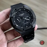 GShock AP Stainless Black Gen2 Edition รุ่น GA2100SKE-7A ของแท้ ประกัน 1 ปี