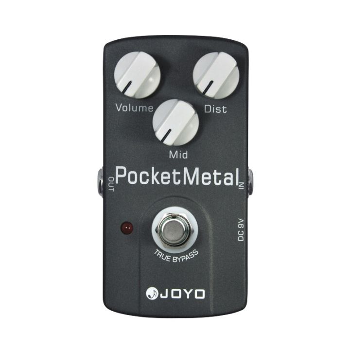 pedal-jf-35-pocket-metal-distortion-true-bypass-effects-pedal-with-pedal-connector-and-mooer-pedal-knob