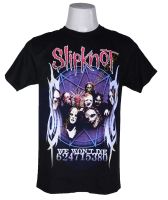 เสื้อวง SLIPKNOT เสื้อใส่สบาย Rock สลิปน็อต ไซส์ยุโรป PTD521