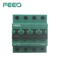 FEEO Din Rail 4P DC Circuit Breaker 1000V สำหรับระบบพลังงานแสงอาทิตย์ PV 6A 10A 16A 20A 25A 32A 40A 50A 63A MCB TUV และใบรับรอง CE-Souyine