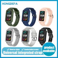 ❈ Silicone Sport Strap For HUAWEI Watch FIT HONOR ES Universal Integrated Smart Watch Protective Case Strap kit Wrist Band