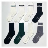 Original DESCENDANT socks pure cotton thickened sports basketball solid color mid-tube socks for men and women