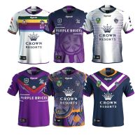 เสื้อผ้าบาสเกตบอลคุณภาพสูง 18-20 Melbourne edition away olive suit kits Melbourne Rugby jerseys