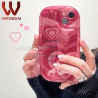 เคสสบู่หัวใจรักสีแดงแฟชั่นแบบนิ่มสำหรับ VIVO S1 S1 PRO V25 V25E V25 PRO V23 V23E V23 PRO V21 V20 PRO V9 V29ป้องกันกล้องฝาครอบหลังซิลิโคนกันกระแทก