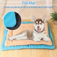 BTC3 Colorful Kennel Blanket Soft Padding House Pet Dog Cat Mat Spring