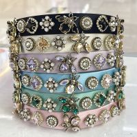 【Creative Dream Works】 Baroque Rhinestone หินแก้ว Bee Handmade Headbands Hairbands สำหรับหญิงสาวอุปกรณ์เสริมผม