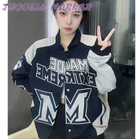 TroubleMaker เสื้อผ้าแฟชัน2023 เสื้อแจ็คเก็ตผ้าฟลีซขนาดเล็กสำหรับฤดูใบไม้ร่วงและฤดูหนาว เวอร์ชั่นเกาหลี WJK23903IT 36Z230909