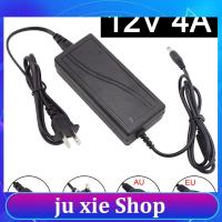 JuXie store 12V 4A 4000Ma Ac To Dc Power Adapter Supply Converter Charger Switchled Transformer Charging   For Cctv Camera