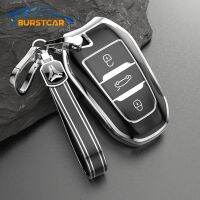 shangdjh Soft TPU Car Key Case Cover Shell Fob Keychain For Peugeot 308 408 508 2008 3008 4008 5008 Citroen C4 C4L C6 C3-XR Accessories