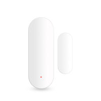 Zigbee Smart Door Sensor Tuya APP ควบคุมประตูเปิดปิดเครื่องตรวจจับแม่เหล็กสวิทช์หน้าต่าง Sensor Smart Home Security Alarm