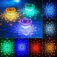 1PC Floating Underwater Lamp Small Fish RGB Bathtub Spa Lamp Swimming Pool Lights LED Childrens Bath Lamp Projector Kids Gifts