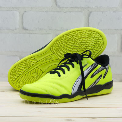 GIGA รองเท้าฟุตซอล รองเท้ากีฬา รุ่น FG410 สีเหลืองเขียว