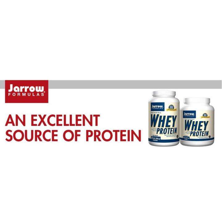 [PREORDER] JARROW FORMULAS WHEY PROTEIN FRENCH VANILLA 2 LBS (908 G