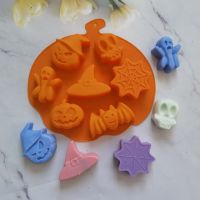 hot【cw】 Scary Pumpkin Silicone Mold Hat Chocolate Food Baking Tray Cookie Biscuit