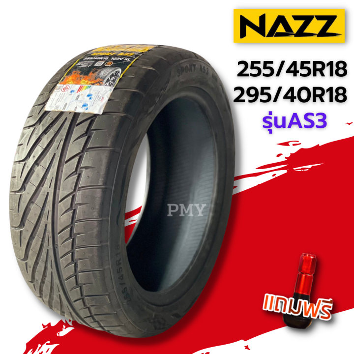 255-45r18-295-40r18-ยางรถยนต์-ยี่ห้อ-nazz-รุ่น-as3-ล็อตผลิตปี22-ราคาต่อ2เส้น-ราคาพิเศษ-มีจำนวนจำกัด-ส่งฟรี