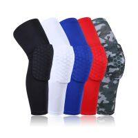 Elastic Kneepads Honeybomb Protective Gear Sports Safety Training Knee Pad Support Pressing Foam Brace Basketball Volleyball