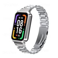 ZZOOI Stainless Steel Strap For Redmi Band Pro Smart Watch Metal Case Protector Bracelets For redmi band pro Wrist Band Protect Cover