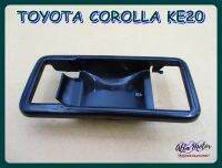 TOYOTA COROLLA KE20 DOOR HANDLE SOCKET LH&amp;RH SET "BLACK" (1 PC.) #เบ้ารองมือเปิดใน อันหน้า ตัวสั้น สีดำ ใช้ได้ทั้งซ้ายและขวา