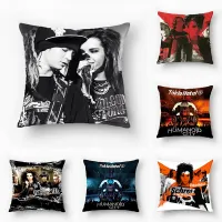 Tokio Hotel Art Decorative Cushion Cover 45*45 Pillow Home Decor Covers Cases Furniture Pillowcases Pillows Sofa Cushions Garden