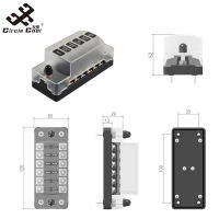 Circle Cool A5627 6-Way Unlit ATO ATC ฟิวส์กล่องสกรูเทอร์มินัลสติกเกอร์5a 10a 15a ฟิวส์อุปกรณ์เสริมสำหรับรถเรือ Marine【cod】