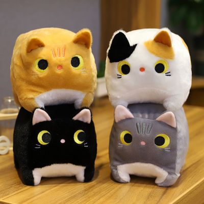 Wholesale Cross-Border Hot Animal Square Cat Doll Plush Toys Cat 8 Inch Dolls for Clawing Doll