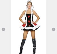 new high quality Sexy Queen of Hearts costume Halloween for women Casino mogul Cosplay game uniforms Carnival Party Costumes