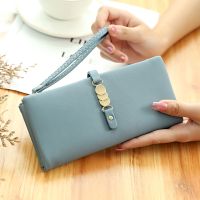 High Quality Wristlet Wallet for Women Zipper Long Clutch Ladies Cell Phone Bag Card Holder Coin Purse