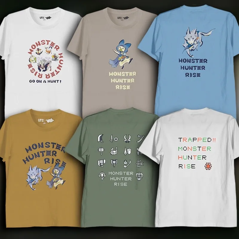 Uniqlo unveils new Monster Hunter Rise UT graphic tee collection