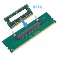 Professional DDR3แล็ปท็อปไปยังการ์ดหน่วยความจำเดสก์ท็อป200พิน SO-DIMM ไปยังพีซี240พิน DIMM DDR3หน่วยความจำ RAM Connector Adapter