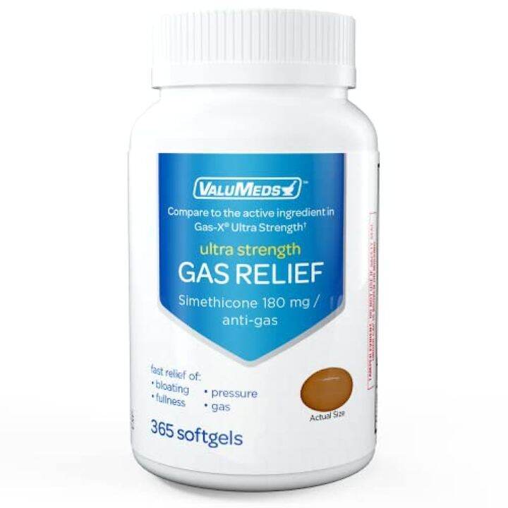 [PREORDER] ValuMeds UltraStrength Gas Relief for Adults (365 Softgels