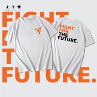 YUEDPAI ใหม่ Fight For The Future เสื้อยืด คุณภาพ ผ้าเนื้อดี ไม่สาก ไม่บาง สกรีนสวย เสื้อยืด S-5XL