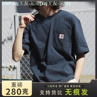 Carhartt Carhartt K87 Carhartt American Cargo Pocket Leisure Cotton Round Collar Short Sleeve T-Shirt Loose Hip Hop