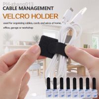 Wire Organizer Buckle Self-Adhesive Cable Tie Clips Organizer Drop Charging Line Holder Cord Management Straps Ribbon