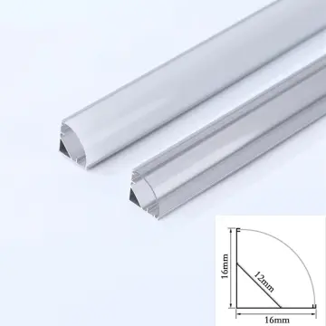 2-30pcs/lot 0.5m/pcs 45 degree angle aluminum profile for 5050 3528 5630 LED