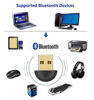 USB CSR 4.0 แปลงบลูทูธเป็นสัณญาณไร้สายแบบคู่ Mini Bluetooth CSR 4.0 USB Adapter Dual Mode Wireless Dongle