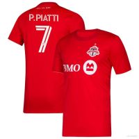 Jay 2020 MLS Pablo Piatti Toronto Football Club Jersey Short Sleeve Sports T-shirt Large