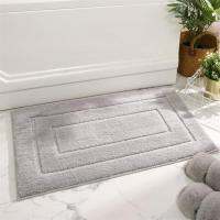 2021Home Bath Mat Non-slip Bathroom Carpet High Quality Solid Color Soft Fleece Water Absorption Rug Bedroom Living Room Doormat