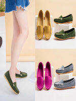 Joomia Womens Flats สุภาพสตรีสบายรองเท้าบัลเล่ต์ Soft SLIP - ON รองเท้าลำลอง