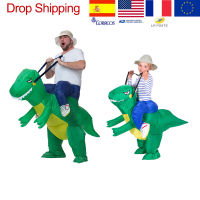 Or Kids Inflatable Ride On Walking Dinosaur Animal Cosplay Costume Halloween Costumes For Women Man Children Fancy Dress