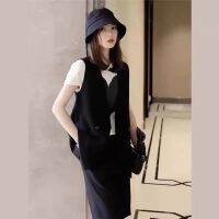 【 Womens Clothing 】 SingleSuit Yujie Style Summer Suit Vest T-Shirt Matching Large Size Classy Age-Reducing Western S