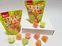 Fruitty Jellyฟร๊ตตี้เยลลี่ รวมความอร่อยจากส้ม เมล่อน สตอเบอร์รี่ หอม หวานสดชื่อได้ประโยชน์จากผลไม้ ช่วยระบบขับถ่าย