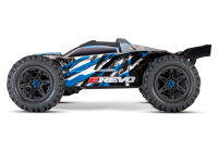 รถบังคับไฟฟ้า TRAXXAS รุ่น E-Revo VXL Brushless TSM RC 1/10 ความเร็วสูงสุด 112+ กม./ชม. มอเตอร์ 2200kV Brushless สปีด VXL-6s ระบบขับเคลื่อน 4 ล้อ สี BLUE