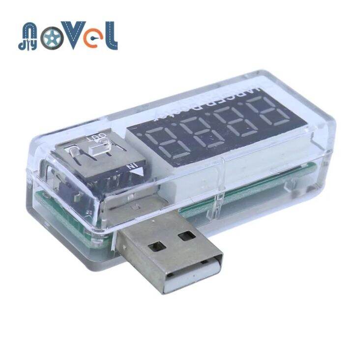 Digital USB Mobile Power Charging Current Voltage Tester Meter Mini USB ...
